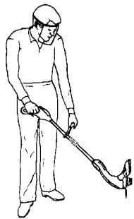 WEED EATER WEEL15TNE - CORRECT OPERATING POSITION - 2