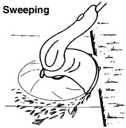 WEED EATER WEEL15TNE - SWEEPING - 1