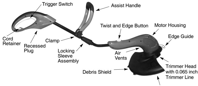 WEED EATER WEEL15TNE - KNOW YOUR TRIMMER - 1