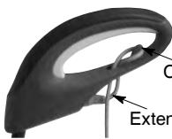 WEED EATER WEEL15TNE - ATTACH THE EXTENSION CORD TO YOUR TRIMMER - 1
