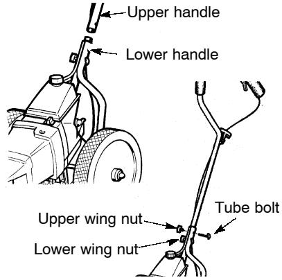 WEED EATER WT300 - ATTACH THE HANDLE - 1
