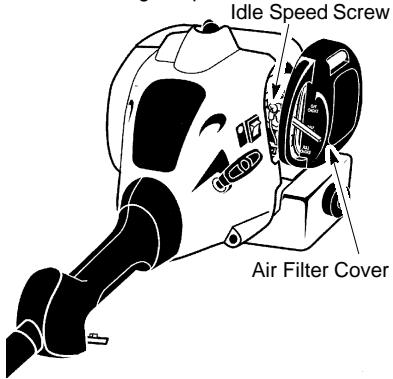 WEED EATER XT260 - Idle Speed Adjustment - 1