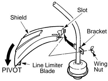 WEED EATER XT260 - ATTACHING SHIELD - 1