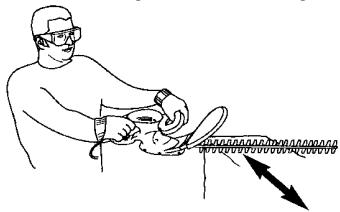 WEED EATER 2400 - Top Cutting - 1