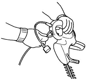 WEED EATER 2400 - ATTACH THE EXTENSION CORD TO YOUR HEDGE TRIMMER - 1