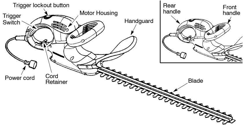 WEED EATER 2400 - KNOW YOUR HEDGE TRIMMER - 1