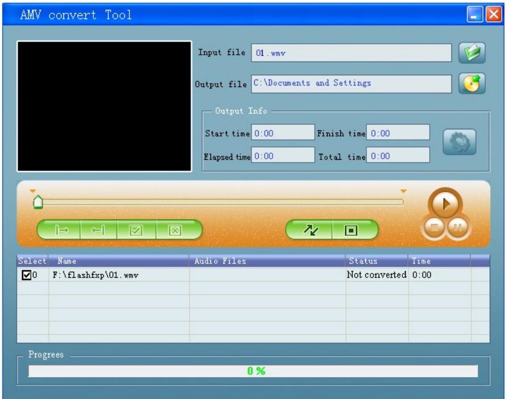 NEO MP3-688C - Convert Video files into AMV - 1