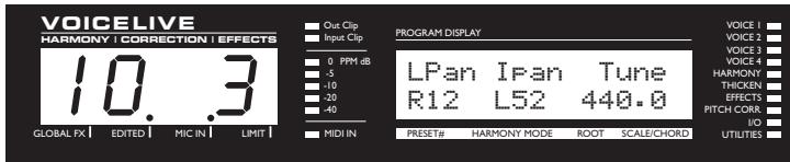 TC ELECTRONIC VOICELIVE - Écrans d'édition des entrées/sorties - 3