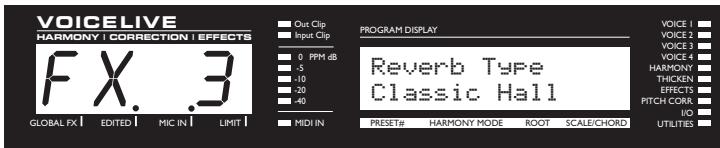TC ELECTRONIC VOICELIVE - Effets — synoptique - 4