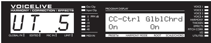 TC ELECTRONIC VOICELIVE - Écrans d'édition globale - 3