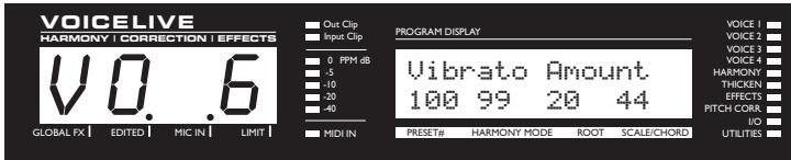 TC ELECTRONIC VOICELIVE - Mode de presets à harmonisation par notes - 2