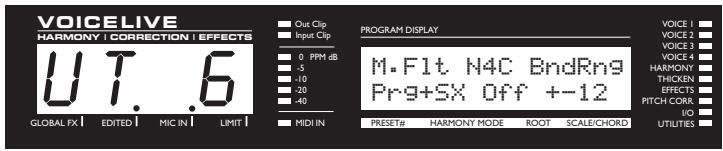 TC ELECTRONIC VOICELIVE - Écrans d'édition globale - 4