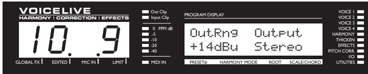 TC ELECTRONIC VOICELIVE - Écrans d'édition globale - 3