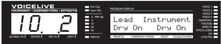 TC ELECTRONIC VOICELIVE - Écrans d'édition des entrées/sorties - 2