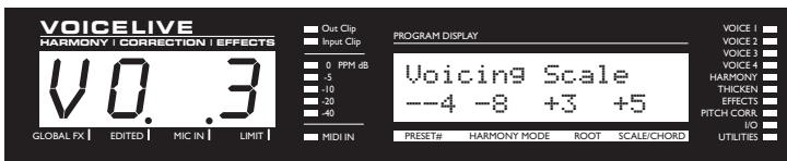 TC ELECTRONIC VOICELIVE - Écrans d'édition des voix - 2