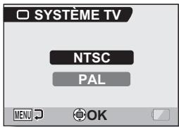 LOGICOM-SANYO XACTI VPC-CA65EX - Sélectionnez l'icône du système TV et appuyez sur le bouton de réglage SET. - 1