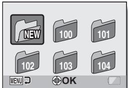 LOGICOM-SANYO XACTI VPC-CA65EX - Sélectionnez l'icône du dossier d'enregistrement, puis appuyez sur le bouton de réglage SET. - 1