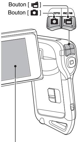 LOGICOM-SANYO XACTI VPC-CA65EX - Prise d'une IMAGE individuelle pendant l'enregistrement d'un vidéo CLIP - 1