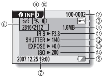 LOGICOM-SANYO XACTI VPC-CA65EX - Appuyez sur le bouton MENU pendant au moins 1 seconde. - 2