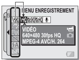 LOGICOM-SANYO XACTI VPC-CA65EX - Appuyez sur le bouton MENU. - 2