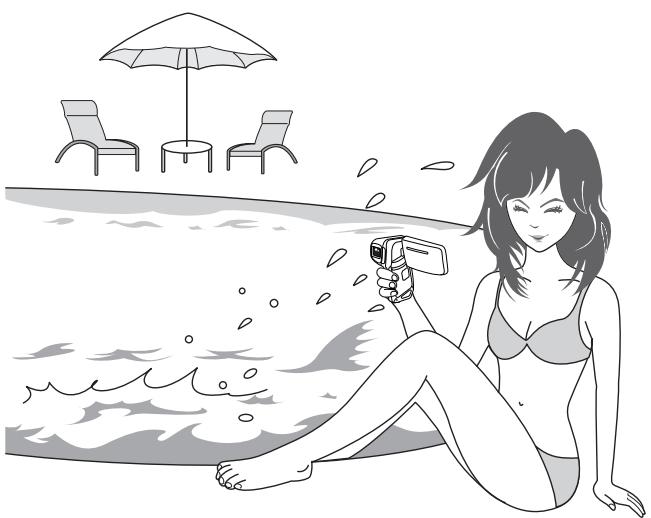 LOGICOM-SANYO XACTI VPC-CA65EX - Étanchéité - 1