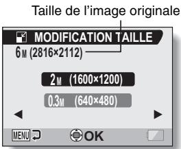 LOGICOM-SANYO XACTI VPC-CA65EX - Sélectionnez l'icône de modification de la taille et appuyez sur le bouton de réglage SET. - 1