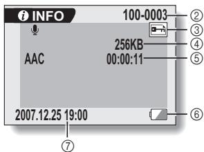 LOGICOM-SANYO XACTI VPC-CA65EX - Appuyez sur le bouton MENU pendant au moins 1 seconde. - 3