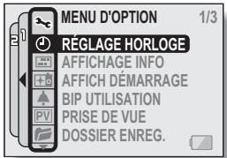 LOGICOM-SANYO XACTI VPC-CA65EX - Réglage de la DATE et de l'heure - 1