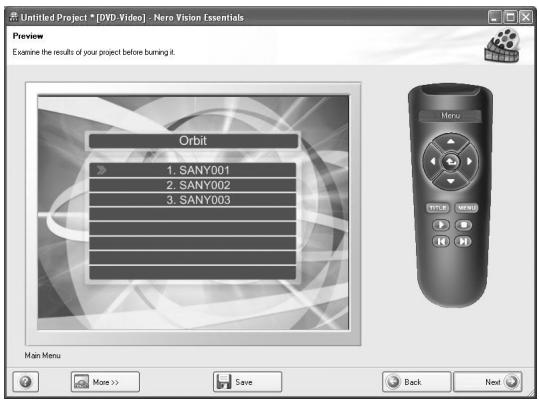 LOGICOM-SANYO XACTI VPC-HD1010 - Cliquez sur le bouton [next (suivant)] - 2