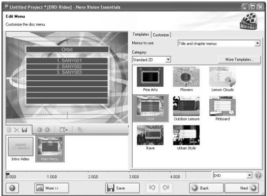 LOGICOM-SANYO XACTI VPC-HD1010 - Cliquez sur le bouton [next (suivant)] - 1