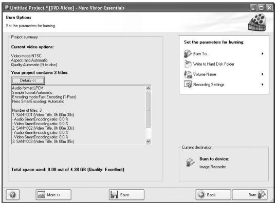 LOGICOM-SANYO XACTI VPC-HD1010 - Cliquez sur le bouton [next (suivant)] - 1