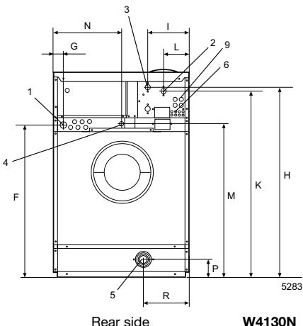 ELECTROLUX LAUNDRY SYSTEMS W4130N - Main options - 3