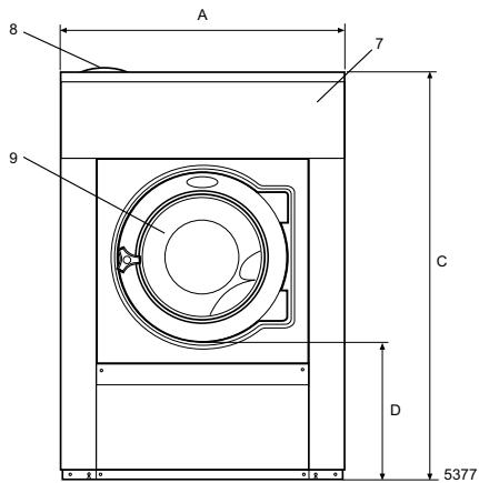 ELECTROLUX LAUNDRY SYSTEMS W4300H - Main options - 1