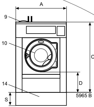 ELECTROLUX LAUNDRY SYSTEMS WB4180H - Main options - 1
