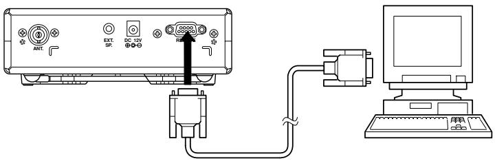 UNIDEN BCT8 - PC Control Mode - 1