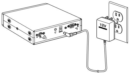 UNIDEN BCT8 - Applying Power Using Standard AC Power - 1