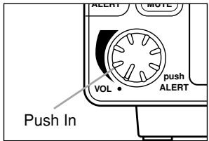 UNIDEN BCT8 - Alert Tone Volume - 1