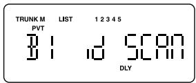 UNIDEN BCT8 - ID Scan Mode - 1