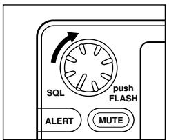 UNIDEN BCT8 - Setting the Squelch - 1