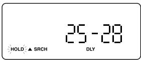UNIDEN BCT8 - Setting a Search Band - 1