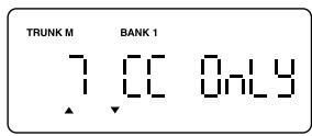 UNIDEN BCT8 - Control Channel Only Mode - 1