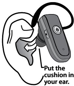 UNIDEN BT108 - Put your headset on - 1