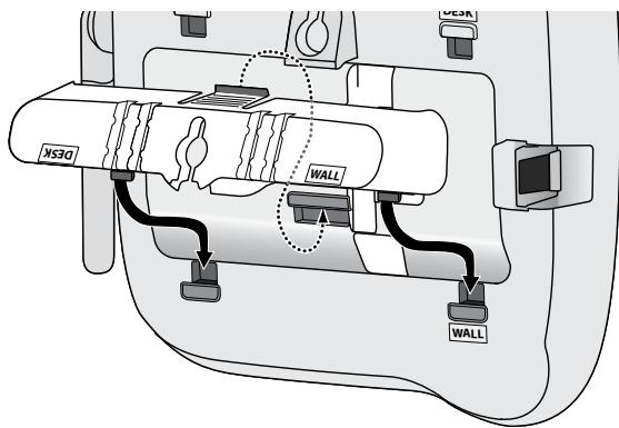 UNIDEN DECT2188 - Connect the corded handset - 2