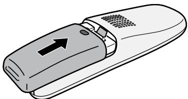UNIDEN DECT2188 - Install the battery - 1