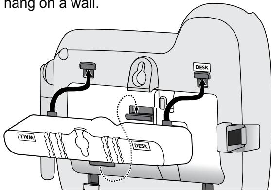 UNIDEN DECT2188 - Connect the corded handset - 1