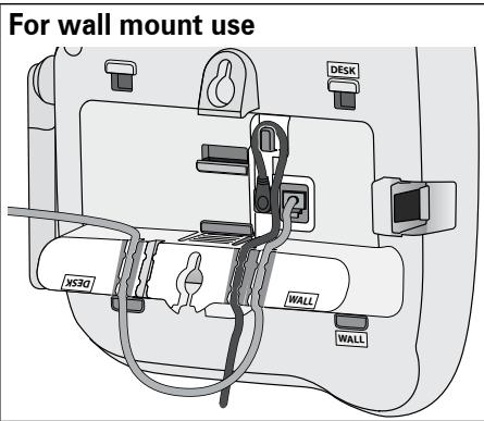 UNIDEN DECT2188 - Connect the power and telephone cords - 2