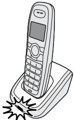 UNIDEN DECT2188 - Connect the charger - 1