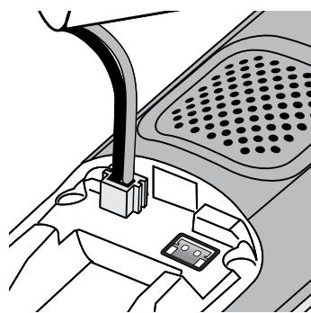 UNIDEN DECT4086 - Install the battery - 3