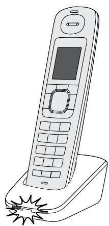 UNIDEN DECT4086 - Charge the battery - 3