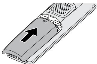 UNIDEN DECT4086 - Install the battery - 1